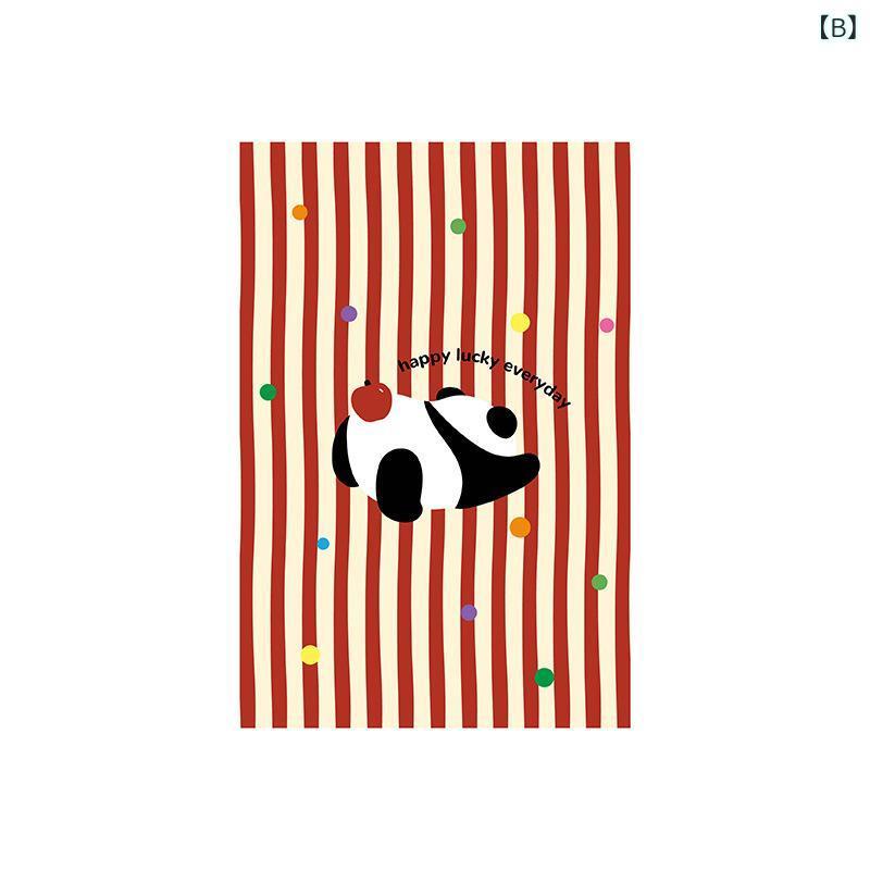 カーテン 防水 防カビ 浴室 洗面所 トイレ 間仕切り ポリエステル パンダ柄