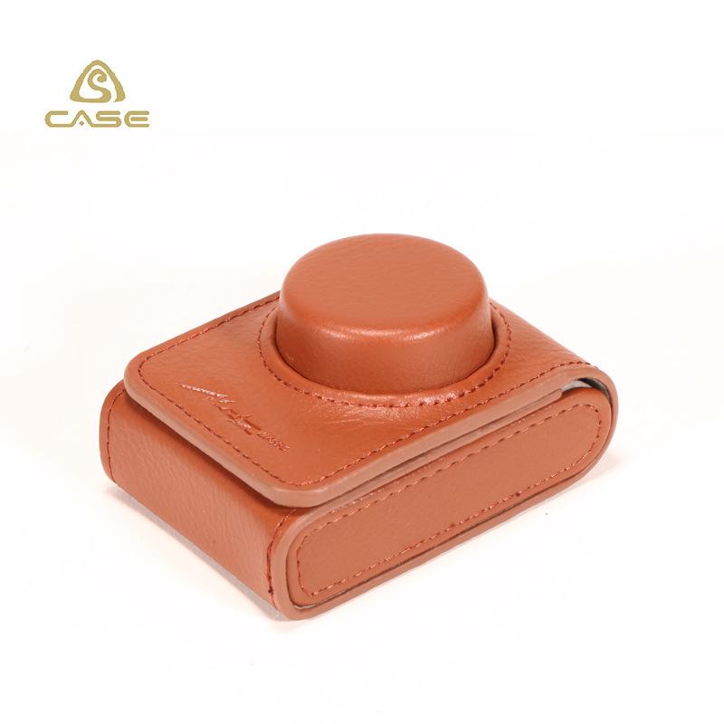 メガネケース サングラスケース 磁気開閉 PU レザー 薄茶色 フレーム眼鏡 リーディンググラス 収納ケース 携帯用 軽量(x1000)