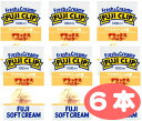 【賞味期限残25日以上をお届けします】 冨士クリップ アイスクリームの素 デラックスバニラ (1L×6本セット) 【セット割引】