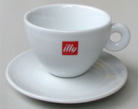 illy(イリー) カプチーノカップ＆ソーサー