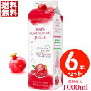OYAMA 雄山 ざくろジュース100% 濃縮還元 1000ml 【6本セット】 送料無料