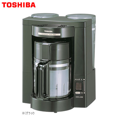 TOSHIBA 東芝 ミル付きコーヒーメーカー HCD-L50MK...:tonya:10017282