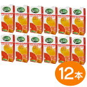 【送料無料】砂糖・水無添加 ワイルド ルビーグレープフルーツ (1L) テトラパック【12本セット】