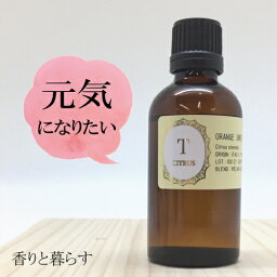 オレンジ スィート オイル 50ml スイートオレンジ オイル　アロマ　アロマオイル　エッセンシャルオイル 精油 【香りと暮らす】