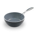 ●GREENPAN グリーンパンStockholm ストックホルムシリーズ硬質アルマイト IH マラソン ミニウォック20cm CW000207-002【ポイント10倍付け】