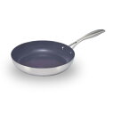 ●▼÷GREENPAN グリーンパンStockholm ストックホルムシリーズ多層ステンレス フライパン IH マラソン 20cm CW000259-002【ポイント10倍付け】