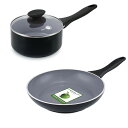 ●▼÷GREENPAN グリーンパンKYOTO キョウト (京都)ブラック スターターセット CW000707-002【ポイント10倍付け】