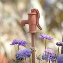 直輸入【英国(イギリス)製 テラコッタ ポンプの支柱飾り】「Garden Pump Cane Topper」ガーデンピック ポットピック