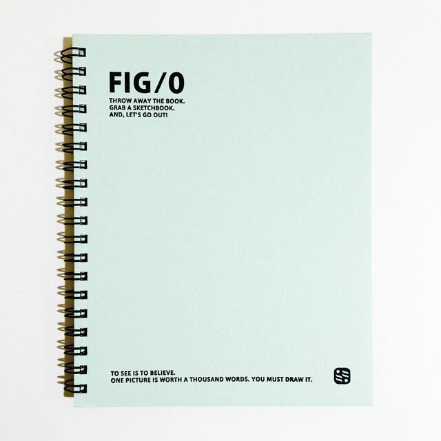 FIG/0 スケッチブック PASTEL MINT（ミント）【限定商品】...:tools:10009592