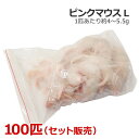 冷凍 ピンクマウス Lサイズ 100匹