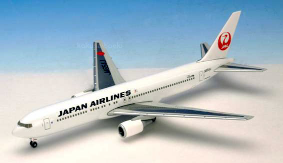 ボーイング 767-300ER 日本航空 新鶴丸塗装1番機 10年2月 JA654J 1/500 ※数量限定生産 2011年12月9日発売 JALUX