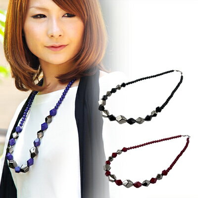 ڥǥƥࡡ3ۡؤޤޤӡȥåȥӡȤ߹碌襤奢󥰥ͥå쥹ǥ˥ॹϤ󡢥եԤʤɤǺശȥåץȤcutting bead NECKLACE(åȥӡ󥰥ͥå쥹)