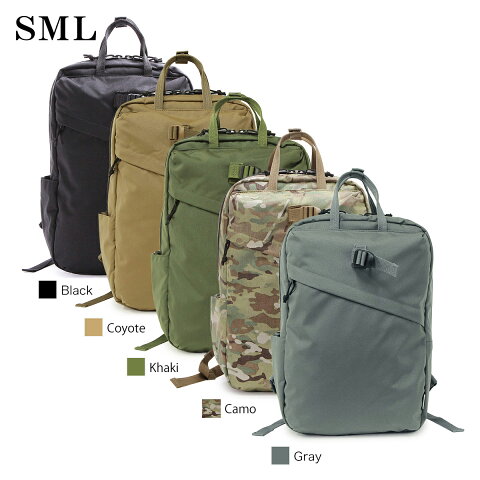 【正規販売店】エスエムエル スクエア 2WAY リュックサック ブルックウッド バックパック トート USA-CORDURA square 2way ruck sack SML 907447