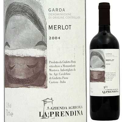 【6本〜送料無料】 ガルダ メルロー 2010 ラ プレンディーナGarda Merlot 2010 La Prendina[イタリアワイン]