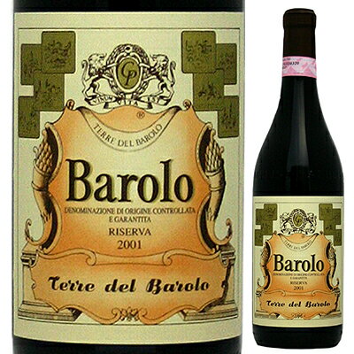 【6本〜送料無料】 バローロ リゼルヴァ 2004 テッレ デル バローロBarolo Riserva 2004 Cantina Terre Del Barolo[イタリアワイン]