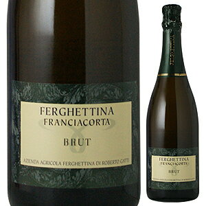 【6本〜送料無料】フランチャコルタ ブリュット NV フェルゲッティーナFranciacorta Brut NV Azienda Agricola Ferghettina[イタリアワイン]