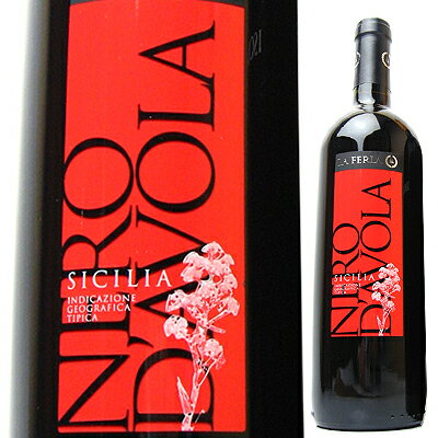 【6本〜送料無料】ラ フェルラ ネロダーヴォラ 2010 カニカッティLa Ferla Nero d'Avola 2010 Viticultori Associati Canicatti[イタリアワイン]【2sp_120810_green】