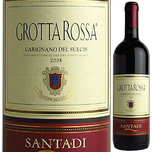 【6本〜送料無料】 グロッタ　ロッサ 2009 サンターディ 2009 Santadi[イタリアワイン]