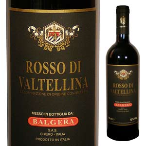 【6本〜送料無料】 ヴァルテリーナ 1999 バルジェラValtellina 1999 Balgera[イタリアワイン]