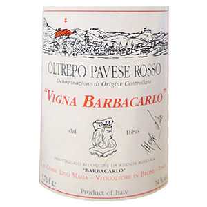 【6本〜送料無料】バルバカルロ 2002 バルバカルロBarbacarlo 2002 Barbacarlo[イタリアワイン]