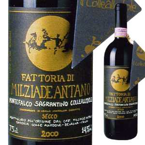 【6本〜送料無料】サグランティーノ ディ モンテファルコ 2007 アンターノSagrantino di Montefalco 2007 Antano[イタリアワイン]　