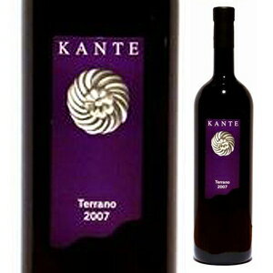 【6本〜送料無料】テラーノ 2007 カンテTERRANO 2007 KANTE[イタリアワイン]