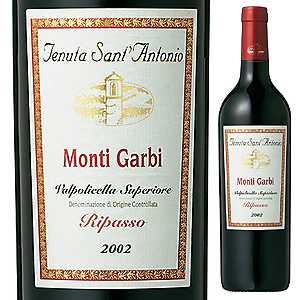 【6本〜送料無料】 モンティ ガルビ ヴァルポリチェッラ スペリオーレ 2009 サンアントニオMonti Garbi Valpolicella Superiore 2009 Azienda Agricola Tenuta S.Antonio[イタリアワイン]