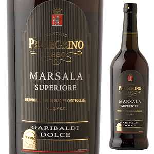 【6本〜送料無料】 マルサラ スーペリオーレ ガリバルディ ドルチェ ペッレグリーノ Marsala Superiore Garibaldi Dolce Pellegrino[イタリアワイン]【2sp_120810_green】