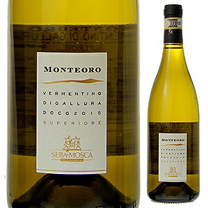 【6本〜送料無料】モンテオーロ ヴェルメンティーノ ディ ガッルーラ 2011 セッラ&モスカMonteoro Vermentino di Gallura 2011 Sella&Mosca[イタリアワイン]