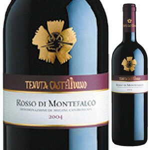 【6本〜送料無料】ロッソ ディ モンテファルコ 2008 テヌータ カステルブオーノRosso di Montefalco 2008 TENUTA CASTELBUONO[イタリアワイン]