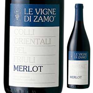 【6本〜送料無料】 コッリ オリエンターリ デル フリフリ メルロー 2008 レ ヴィーニェ ディ ザモColli Orientali del Friuli Merlot 2008 Le Vigne di Zamo [イタリアワイン]