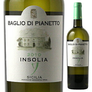【6本〜送料無料】インツォリア Y 2010 バリオ ディ ピアネットInsolia Y IGT Sicilia 2010 Baglio di Pianetto[イタリアワイン]