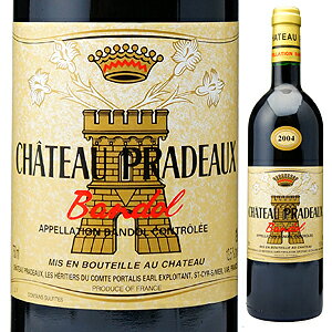 【6本〜送料無料】バンドル 2004 シャトー　プラドーBandol 2004 Chateau Pradeaux[フランスワイン]