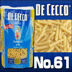 ディチェコ （DE CECCO） No.61 セダニーニ 500g 【イタリア直輸入】