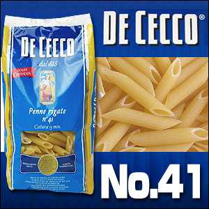 ディチェコ（DE CECCO） No.41　ペンネ・リガーテ 500g 【イタリア直輸入】