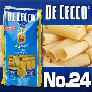 No.24 リガトーニ 500g ディチェコ（DE CECCO） s ランキングお取り寄せ