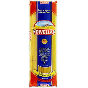 ディヴェッラ No.9 スパゲッティーニ（1.55mm） 500g品質テスト最高点の超高品質パスタが特価！