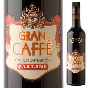  6{`  Of JbtF NI[ fB GXvb\ NV pb[j 700ml [L[]Grande Cafe Liquore Di Caffe Espresso Pallini