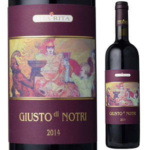 【6本〜送料無料】ジュスト ディ ノートリ 2014 トゥア リータ 750ml [赤]Giusto Di Notri Azienda Agricola Tua Rita