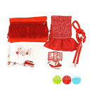 呉服屋 紅一点 KOHITTEN 箱迫セット 7歳児用 女の...