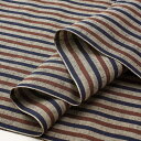 シャツやインテリア・雑貨に(10cm〜購入可)縞紬　S-31　カット売り【メール便6mまで対応可】江戸時代から続く伝統の織物です。日本が工業化する中でいち早く自動織機を取り入れ、今でもその時代の織機で織り続けています。