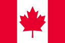 テトロン製・カナダ国旗[M判・34×50cm]あす楽対応・安心の日本製