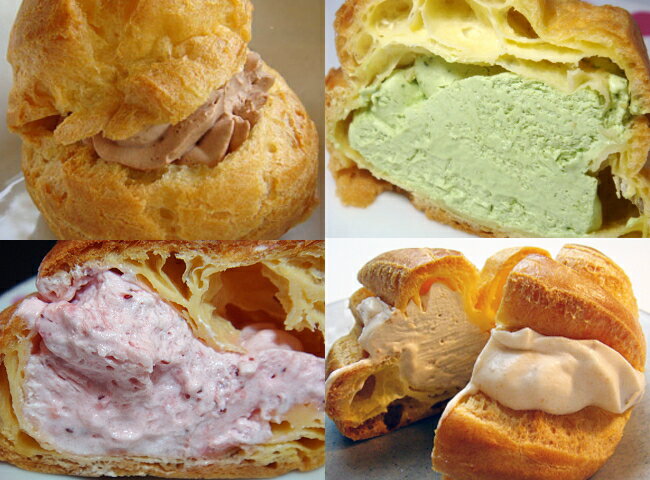 こだわりの4種類の味が楽しめる 無添加シュークリームお楽しみセット♪【gourmet1213】【マラ...:totfactory:10000061