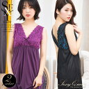 セクシー ルームウェア ネグリジェ 部屋着 夏 春 ナイトウェア ワンピース ランジェリー ベビードール babydoll サテン レース 花柄