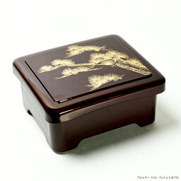 [A]象足丼重 溜老松内朱（16.8cm×14.3cm高7.6cm）漆器 うな重 器 うな重箱 和食器 業務用 <strong>お重</strong> かつ重 鰻 土用丑 土用の丑の日 <strong>うなぎ</strong> 重箱 陶器のふる里 trysレ