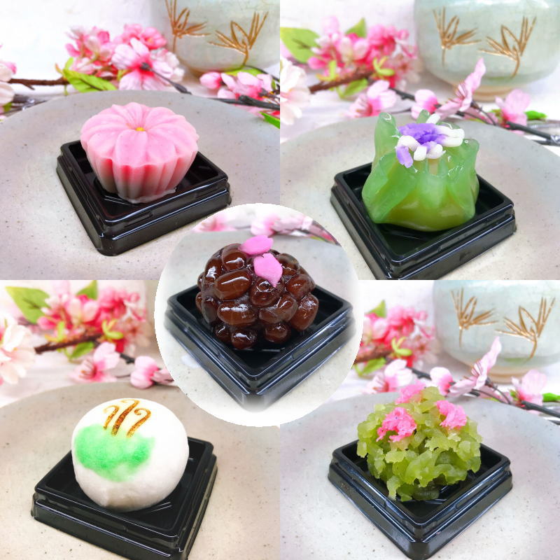 お花見 桜 春 和菓子 【送料無料】季節の上生菓子5個セット！お花見に　誕生日プレゼント お祝いのお返し お取り寄せグルメ 富士の巻狩り 母の日 母の日プレゼント