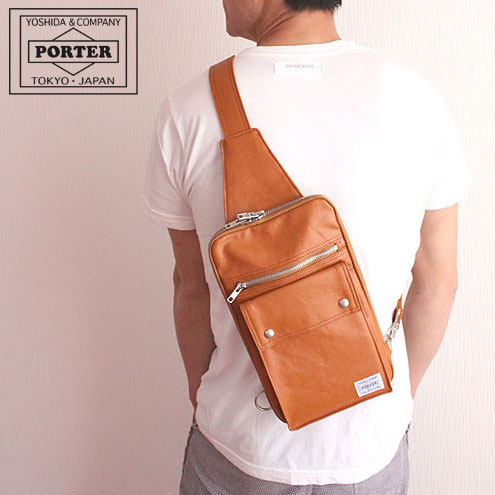 吉田カバン ポーター ボディバッグ フリースタイル ワンショルダーバッグ PORTER FREE STYLE ONE SHOULDER BAG吉田かばん【送料無料】ポ-タ- ポーターバッグ【楽ギフ_包装選択】吉田カバン ポーター ボディバッグ 2012S/S 新作 レビュー申告で500クオカードプレゼント！【代引&送料無料】ワンショルダーバッグ