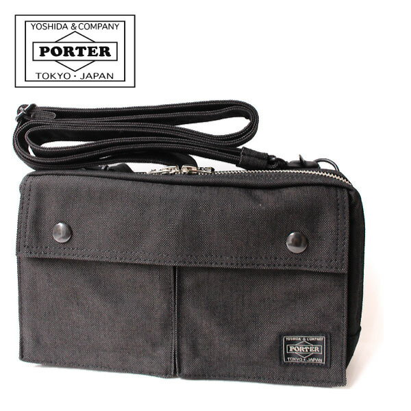 吉田カバン ポーター　スモーキー PORTER SMOKY 24cm 2way/ショルダーバッグ ポーチ 592-06369　吉田かばん【送料無料】ポ-タ- ポーターバッグ