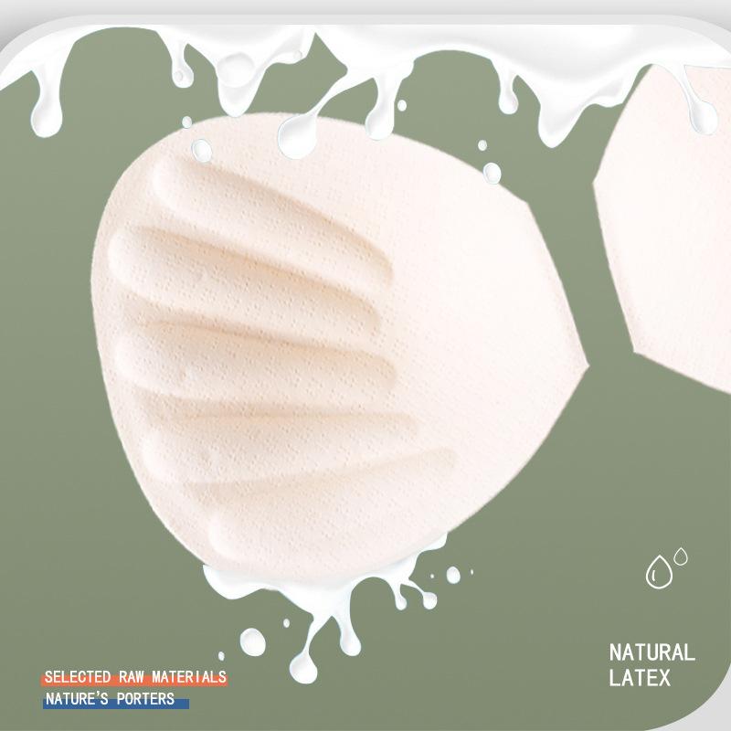 ブラジャー レディース 中厚 カップ付き インナー 取り外し可能 乳胶 胸パッド マッサージ 通気性 綿 ブラック ホワイト ベージュ S M L XL(x3)