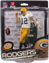 【まもなく再入荷 1704】マクファーレントイズ NFLフィギュア シリーズ34/アーロン・ロジャース/グリーンベイ・パッカーズ
